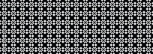 Modern Black and White Pattern Texture Seamless Monochrome Background flowing object for Wallpapers, Posters, and Graphic Design Projects
