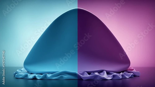 Colorful ripples in water, vibrant abstract patterns, central light source, background dark