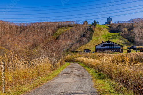Autumn scenery in Naeba, Niigata Prefecture