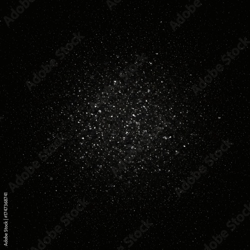 Chic Black Diamond Glitter Texture Background 3