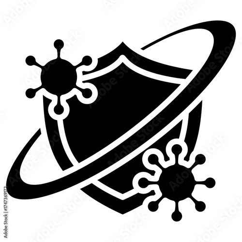 Adaptive Immunity glyph icon