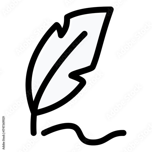 feather pen icon