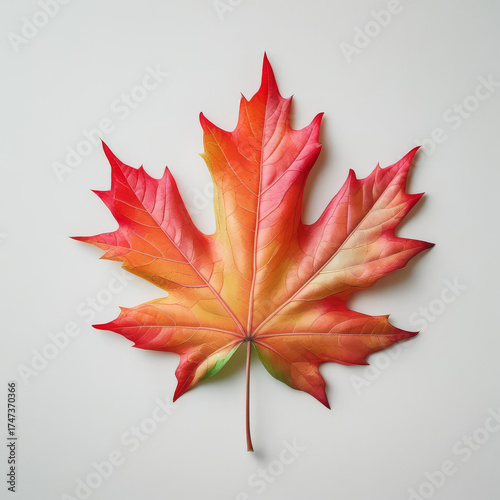 red maple leaf