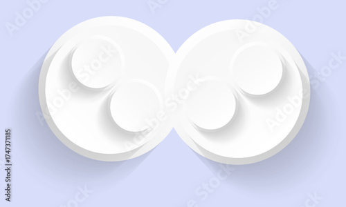 3d rendering podium illustration background