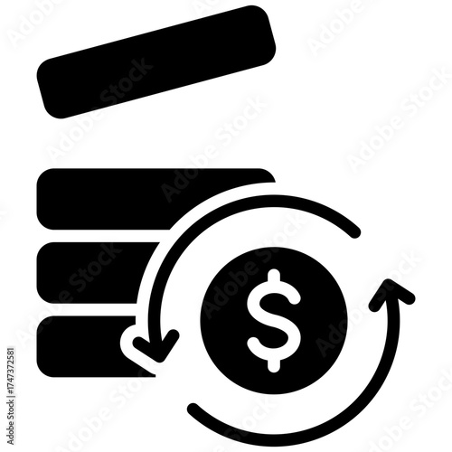 Income Flow  Icon