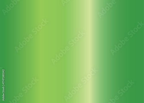 Green Gradient Background Vector, Smooth Abstract Blurred Green Color Transition, Nature Inspired Minimal Backdrop Design