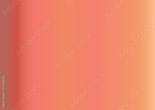 Soft Warm Vertical Red Peach Gradient Background Vector