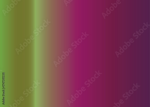 Vibrant Vertical Green Magenta Purple Gradient Background Vector