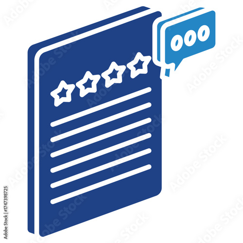 Opinion Mini Illustration Isometric Icon. Use For Modern Concept, Print, Ui, Ux Kit, Web And App Development. Vector Related To Market, Business, Finace