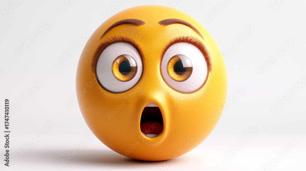 Fototapeta premium 3d smiley face