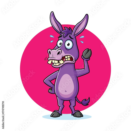 donkey cartoon illustration