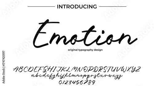 Emotion - Elegant Script Font for Smooth Handwritten Design and Creative Typography