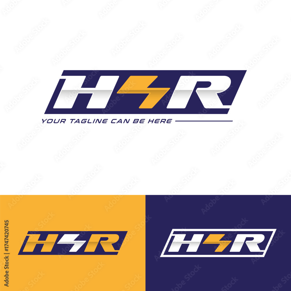 Obraz premium A dynamic monogram featuring a bold 