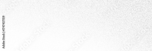 Stippled gradient texture. Fading grain dotted background. Sprayed grunge noise surface. Black dots, speckles, particles specks, dust, dots wallpaper. Subtle halftone gritty sand overlay.