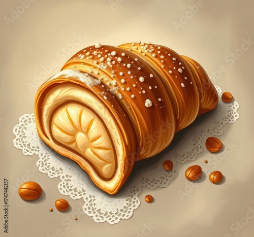 food, sweet, pastry, dessert, cake, isolated, white, bun, bakery, baked, bread, breakfast, snack, roll, cinnamon, chocolate, cookie, tasty, delicious, meal, biscuit, brown, sugar, rolls, closeup