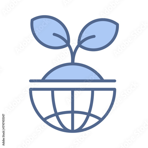 Ecologi Blue Icon