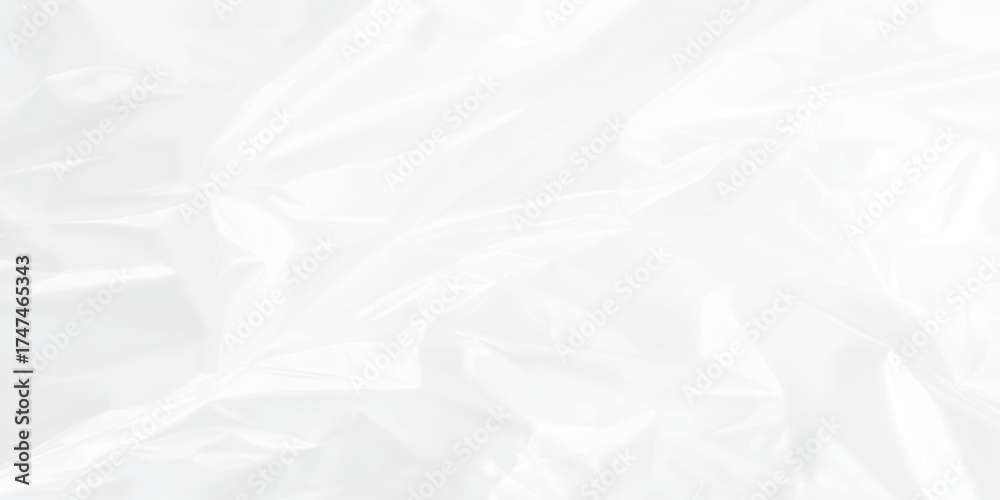 Fototapeta premium White paper texture background with subtle fibers and soft surface, perfect for minimal and elegant designs, white crumbled and scratched paper banner background with empty space.