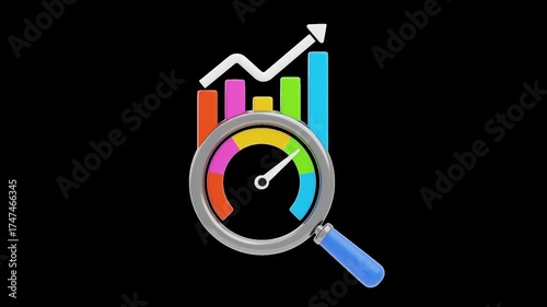 3D Animation of Benchmarking | Alpha Channel