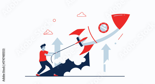 Initiating A New Venture: Launching A Rocket And Achieving Business Success