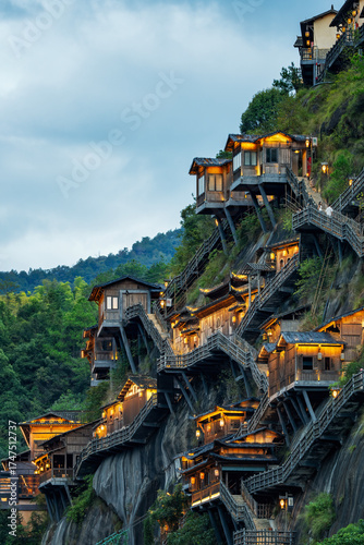 Wangxian Valley, Shangrao, Jiangxi, China