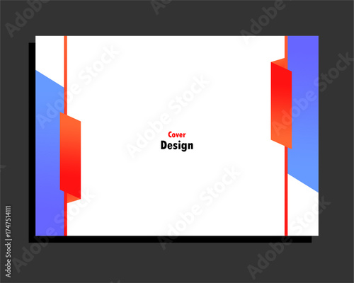 Modern Cover Design Templates, vector templates for brochures, pamphlets, magazines, presentations, and modern business annual report covers
