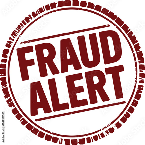 Fraud Alert Stamp Alerting Suspicious Activities in Transactions