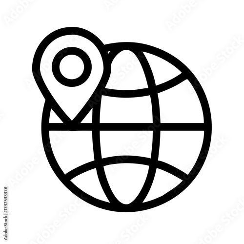 Global location icon indicating worldwide presence