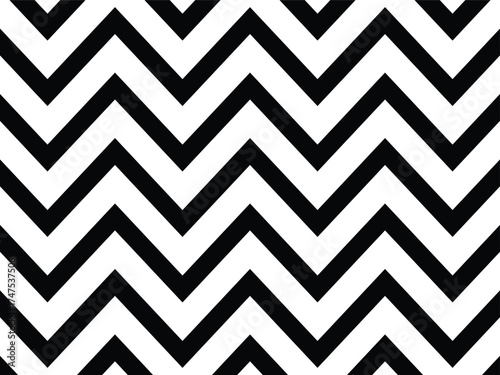 Chevron Decorative Monochrome Seamless Zig Zag Pattern Background icon vector.  bold backgrounds and eye catching design symbol. vector illustration.