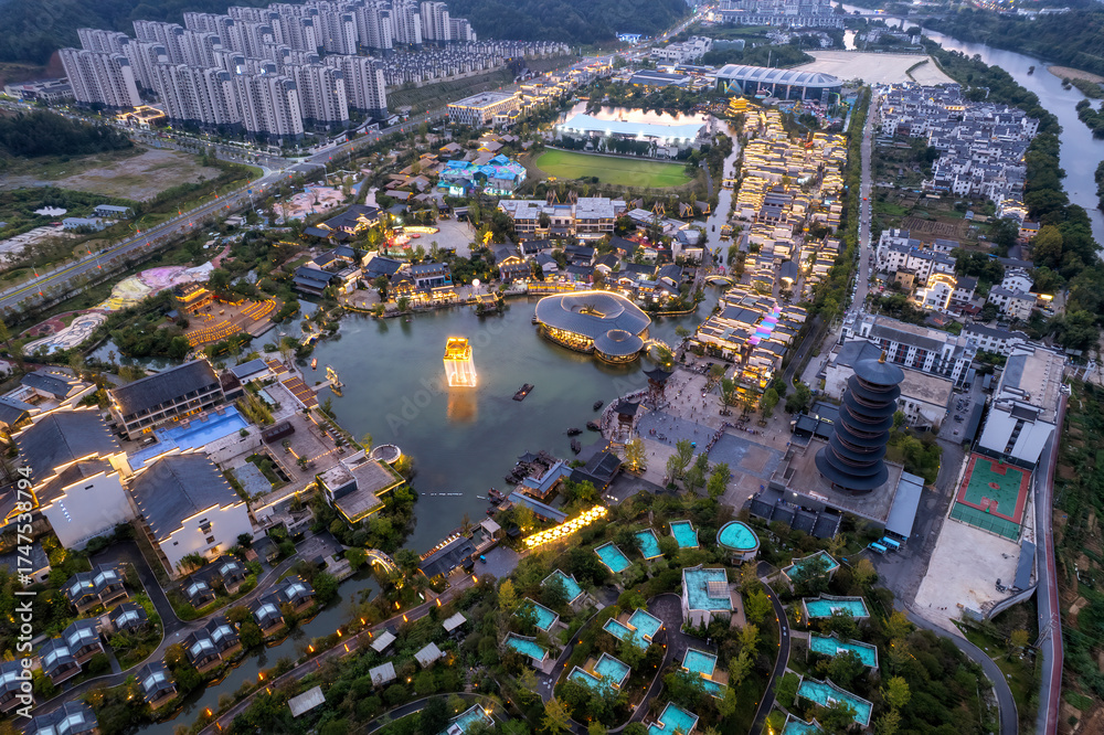 Fototapeta premium Wuyuan, Huizhou, China,