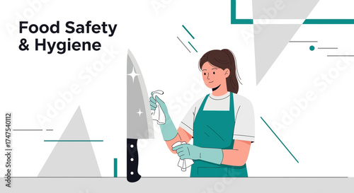 Maintaining Excellent Hygiene Standards While Preparing, Serving, And Cooking Food Safely