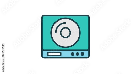 Wallpaper Mural  Classic CD Player for Music Enthusiasts Torontodigital.ca