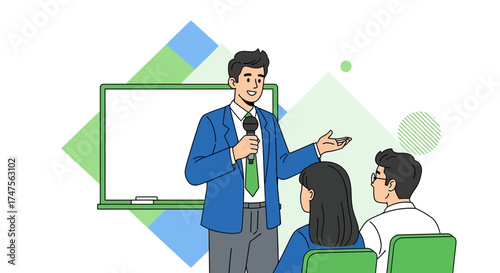 Presentation And Public Speaking: A Confident Speaker Captivating Audience Interest