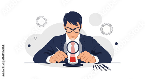 Precision Examination: A Detailed Inspection Focused On Watchmaking And Small Components Inspection