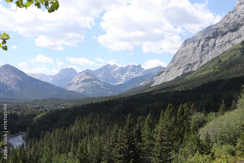 Fototapeta premium yosemite national park kananaskis canada