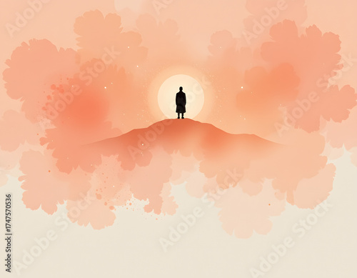 Ethereal Stardust Silhouette