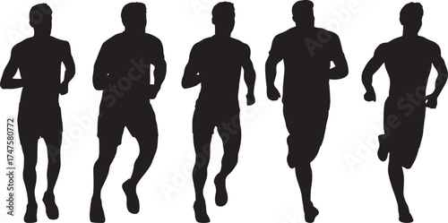 Friday the 13th silhouette symbolizing superstition bad luck horror vector