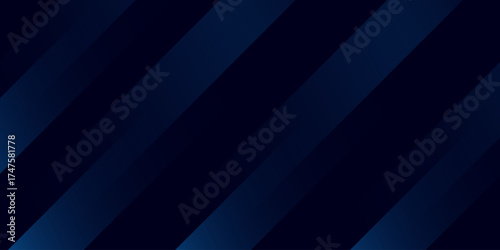Abstract background with overlapping blue gradient geometric layers and sparkling blue line decoration. Modern graphic design concept.