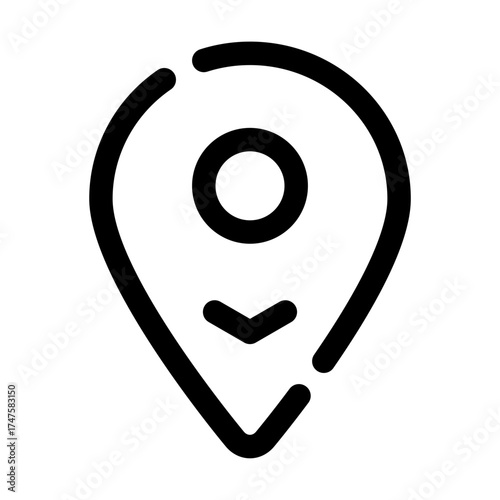 Pin mark icon