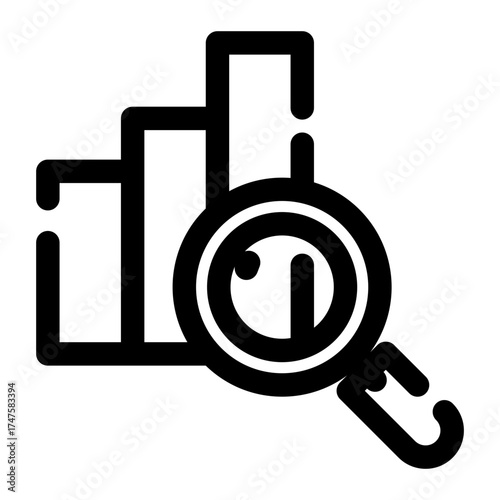 Business analysis icon