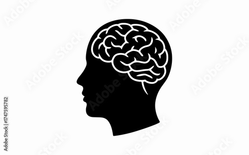human head silhouette