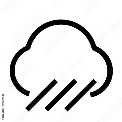 Cloud Rain Icon