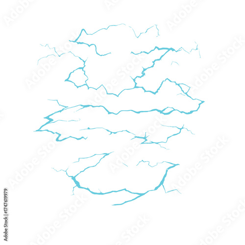 Lightning energy effect background, Powerful electric energy blast with bright glowing cracksthunder Lightning Bolt on Black Background, anime lightning style
