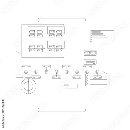 Hospital Bed Occupancy Chart Unique Vector – Patient Capacity, ICU Load, and Healthcare Utilization Illustration
