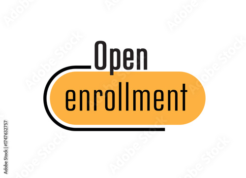 open enrollment text	