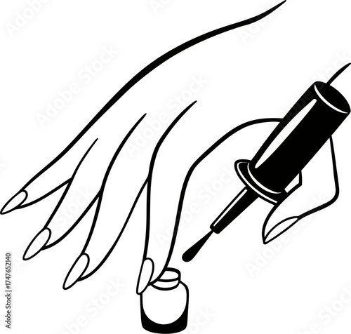 mascara and brush