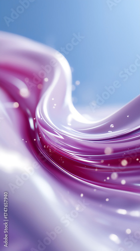 Abstract metallic gradient with shiny reflections, elegant phone background.