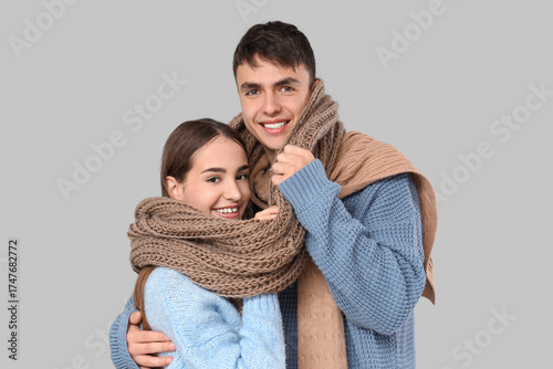 Loving young happy couple i...