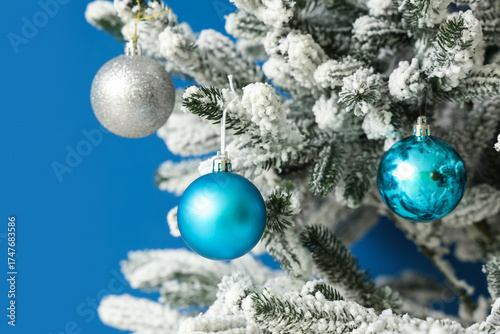 Beautiful Christmas tree ne...