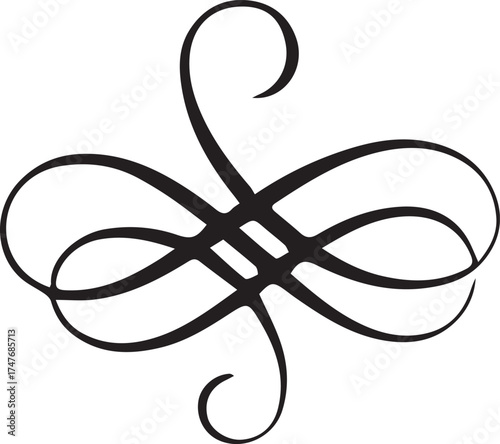 Celtic knot tattoo design vector illustration symbol element pattern art