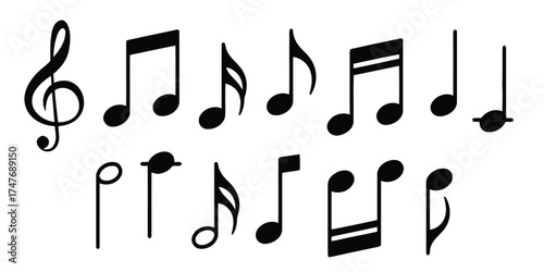 rhythm, flat, fundamental, category:, rows, [converted], represents, types, whole, collection, musical, rests., notation, note, miscellaneous, quarter, rests, sound, displays, white, eighth, illustrat